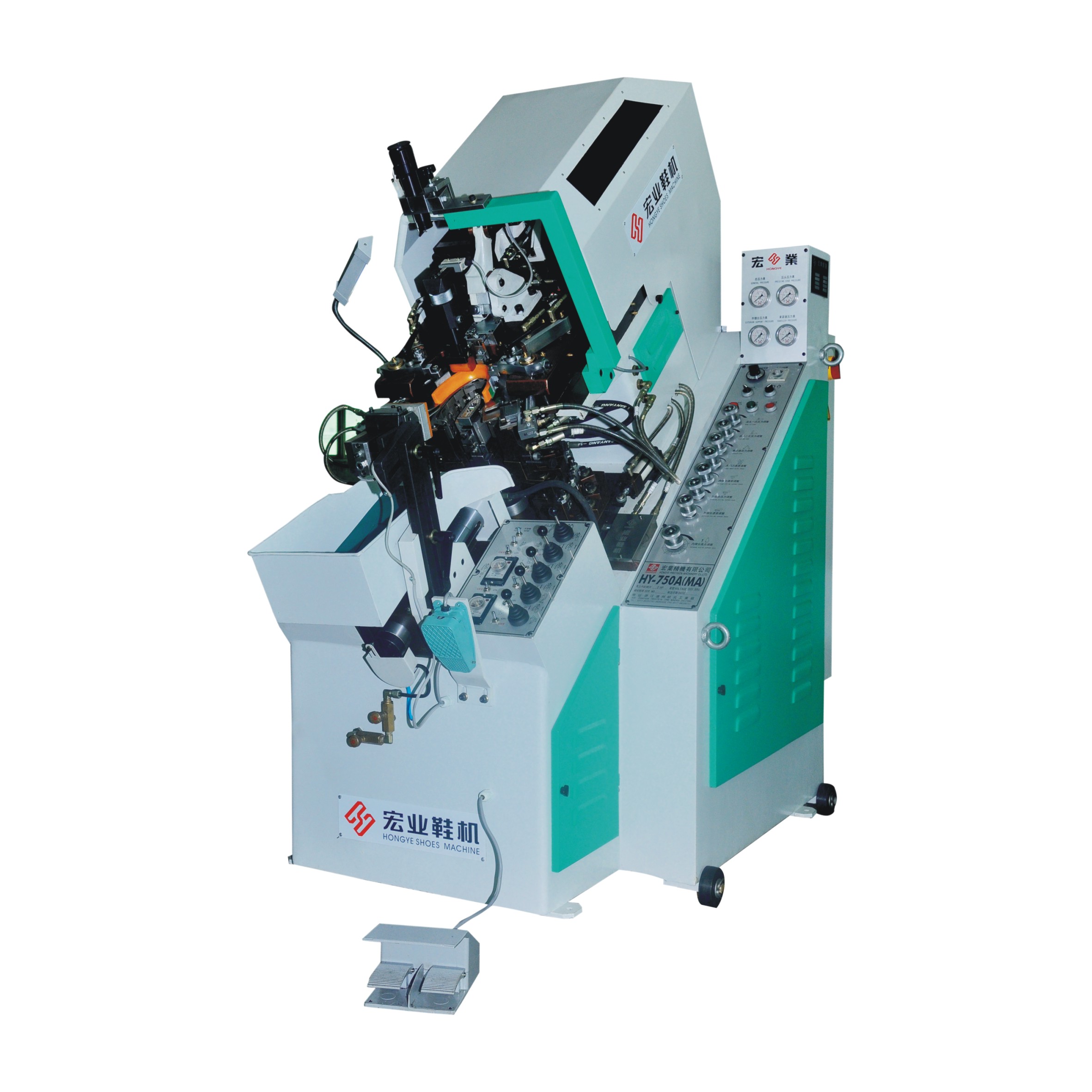 HY-750A(MA) 新型全自動九爪油壓前幫機(jī)